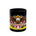 Freedom Reignited Black Mug — Patriotic Eagle Coffee Cup (11oz & 15oz)