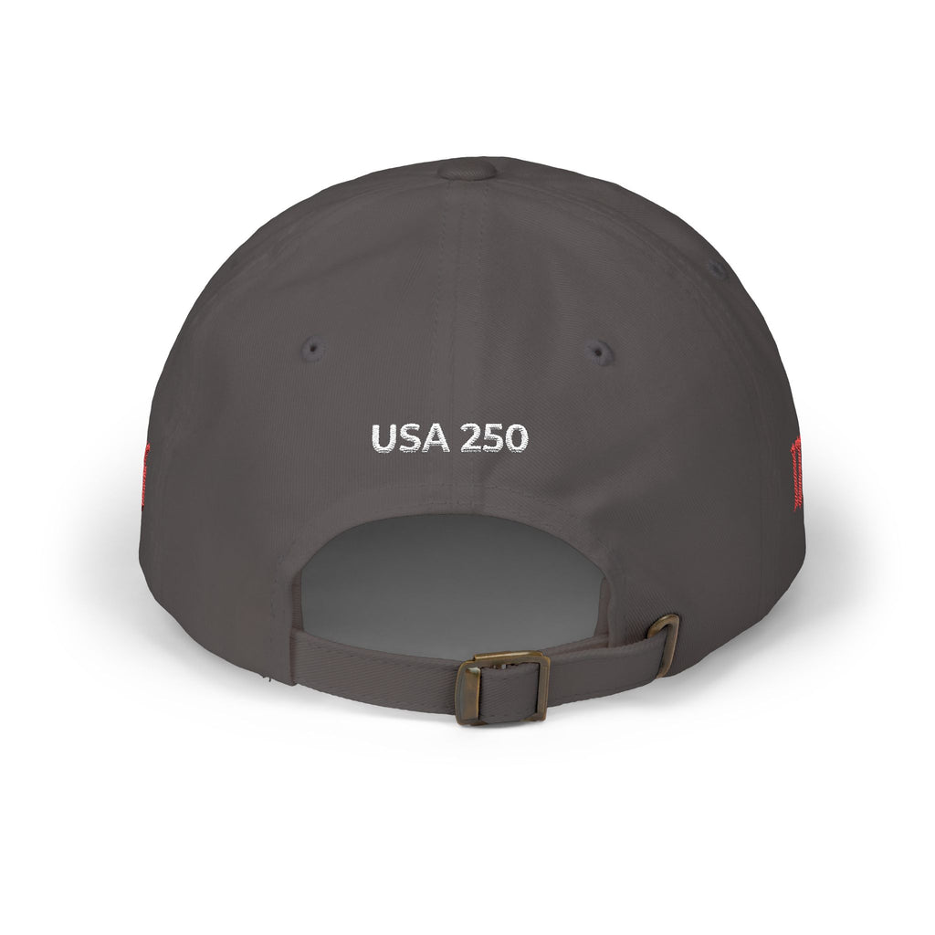 Patriotic Dad Cap – Distressed American Flag Embroidered Baseball Hat