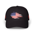 Patriotic Dad Cap – Distressed American Flag Embroidered Baseball Hat