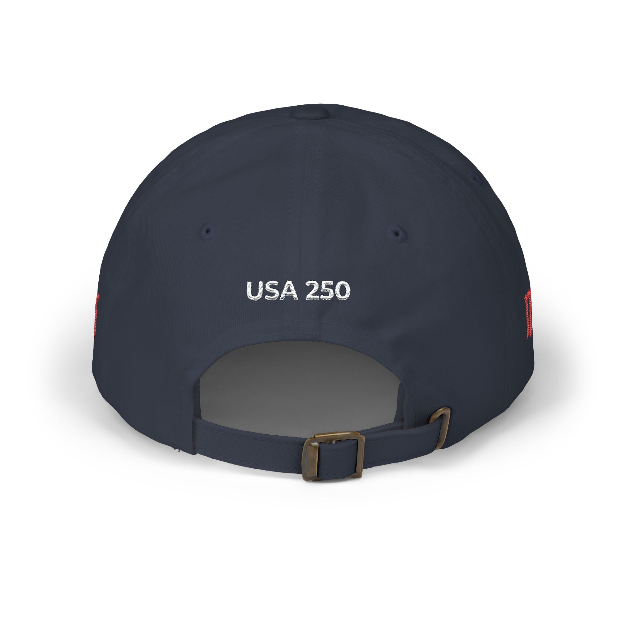 Patriotic Dad Cap – Distressed American Flag Embroidered Baseball Hat