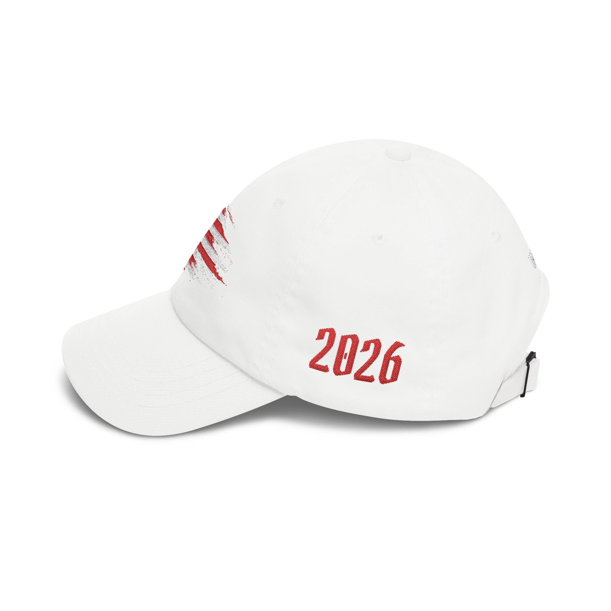 Patriotic Dad Cap – Distressed American Flag Embroidered Baseball Hat