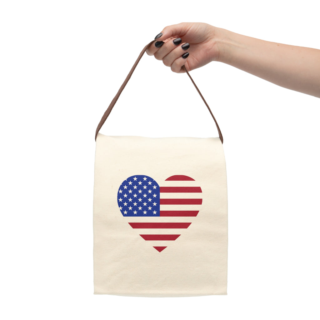 Bold Expressions — Canvas Lunch Bag