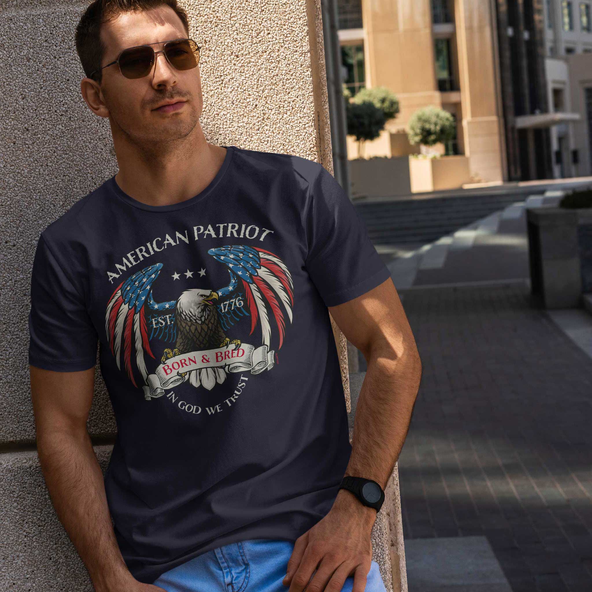 Born & Bred Eagle T-Shirt
