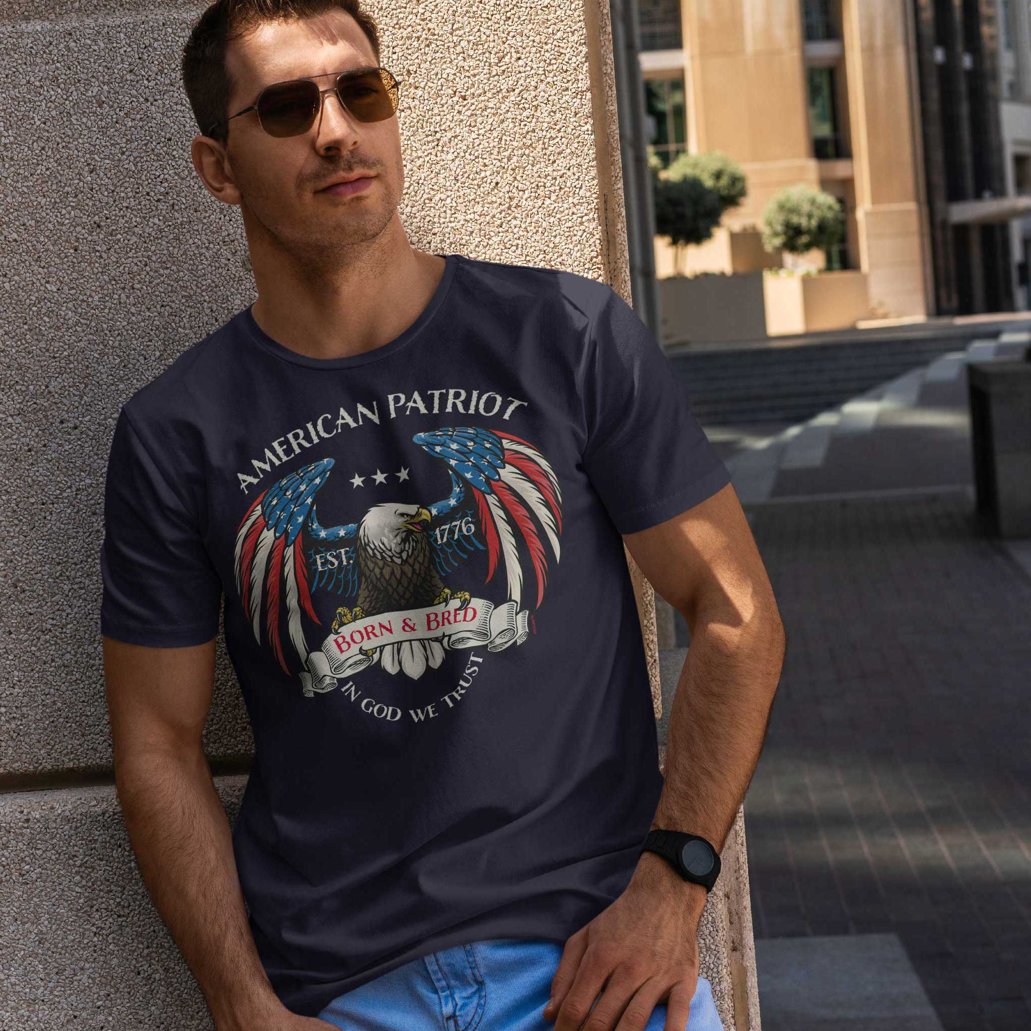 Born & Bred Eagle T-Shirt